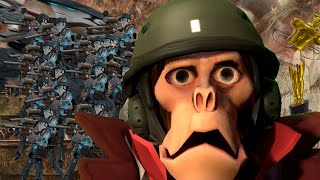 [TF2 animation] Monke vs Machine: Bot crisis final battle (Reupload)