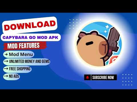Capybara Go Mod Apk 1.4.1 (Mod Menu)| Android Gameplay!