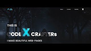 HTML CSS Website Design | with SOURCE CODE | Portfolio Website | Starting Webpage