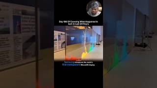 Latest Samsung TV | Transparent Micro LED #techinnovation