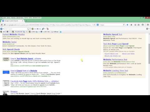 website speed test