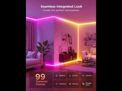 Unboxing & Vibes Newest Govee Rope Light For Wall Lining