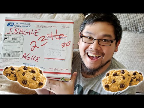 Someone sent us a DESSERT BOX!