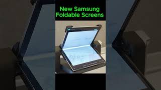 Check out the new Samsung foldable screens #ces2025 #smartphone #gadgets #samsung #technews2025