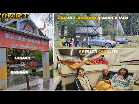 LADAKH SERIES | EP-02 | CARAVAN | Overlanding Kashmir Ladakh campervan #caravan #overland #adventure