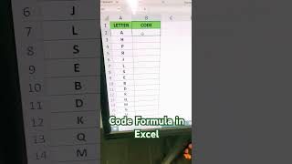 Code Formula In Excel|🔥Code Formula समझना सबसे आसान। #shorts #shortsvideo #viralvideo  #computer