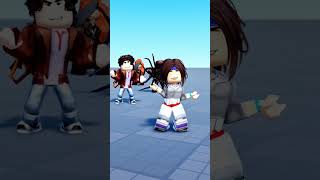 Bailalo gozalo trend with Stranger Things..😳🔥|| Roblox edit #robloxshorts #roblox #shorts