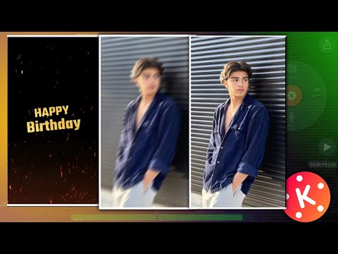 How to Make Birthday Video in Kinemaster With Picture  | Kinemaster Video Editing 