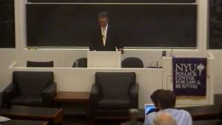 "Twelve Years on the Court of Chancery", Vice Chancellor Stephen Lamb at NYU's Pollack Center