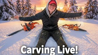 Making DIY Wall Art with a Chainsaw! (Part 2)