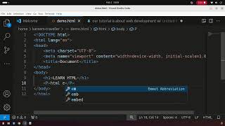 How easily HTML in web development
