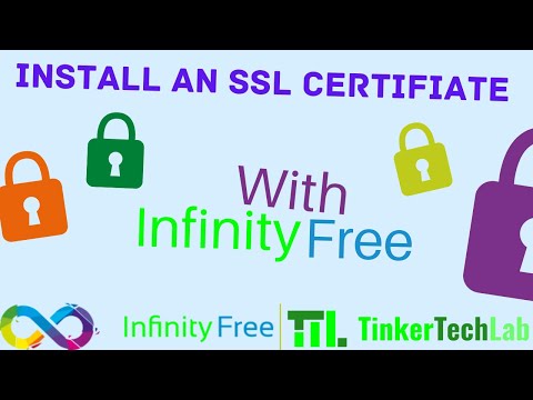 Install an SSL certificate with InfinityFree