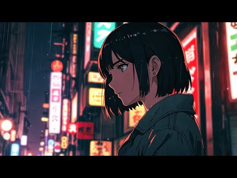 Rainy Night Lofi - Midnight Rooftop Chill Beats for Study & Relax