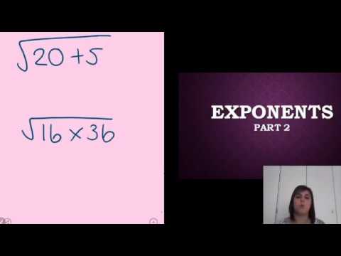 Exponents (part 2)