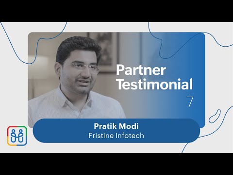 Pratik Modi | Fristine Infotech | Zoho Partner Program Testimonial