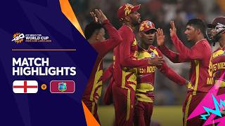 England v West Indies | Match Highlights | Men’s T20 World Cup 2026