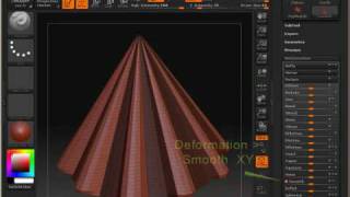 Zbrush - twisted horn tutorial