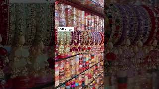 Bangles sets @charminar chudi bazar @ #indian # Hyderabad