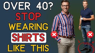 Most Men Over 40 Get at Least One of These Shirts Wrong — Here’s the Fix | 40+ Men's Fashion