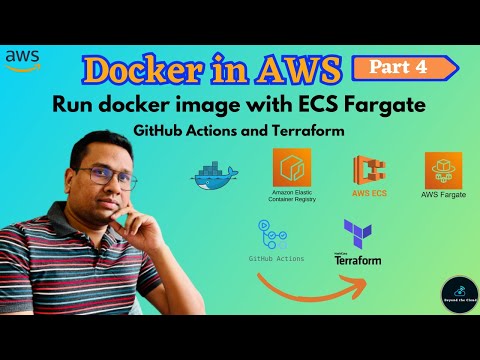 Deploy Docker Container to AWS ECS Fargate Manually using Terraform | Python on Docker | Week 4