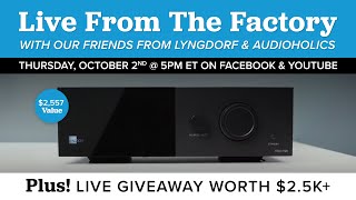 Lyngdorf x Audioholics Giveaway Livestream - Watch & Win!