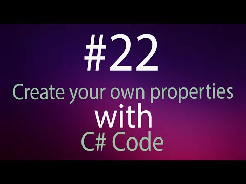 Create Own Properties in C# Urdu | C# GAMER|