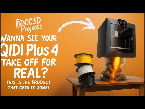 CC3D Projects - QiDi PLUS4 Add-On Drawers – Tool & Waste Management Made Easy