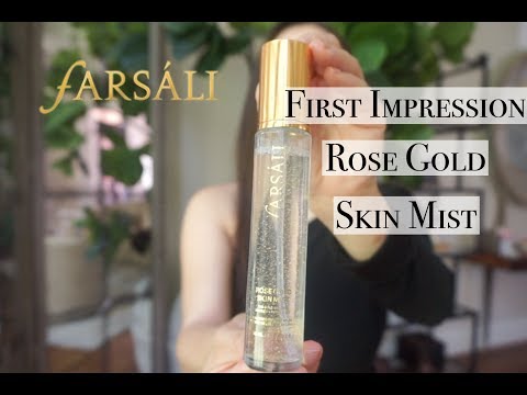 First Impression: Farsali Rose Gold Skin Mist Review