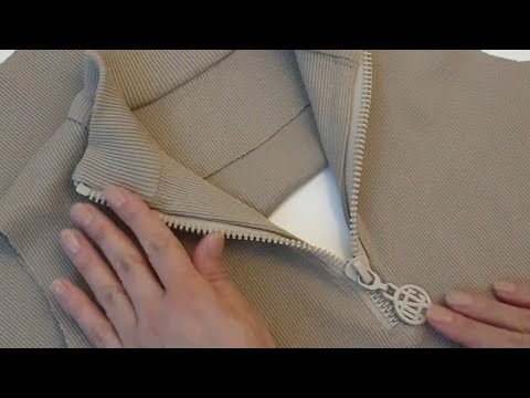 Uzun video⏩️Kolay Anlatım Fermuarlı Sweatshirt Yaka