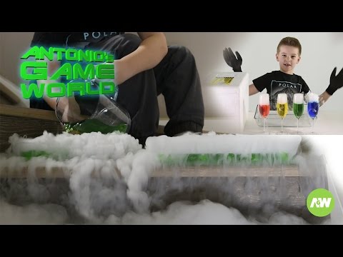 Dry Ice Experiments for kids - make massive bubbles and make stairs waterfall with 4 kg of dry ice!