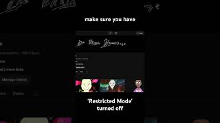 #youtubeproblems #youtubeissue #restrictedmode