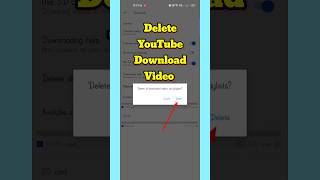 How To Delete All Your YouTube Downloaded Videos |#shorts