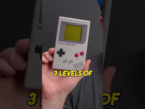 Three Levels of Game Boy Programming  #retrogaming #gameboy #nintendo #programming
