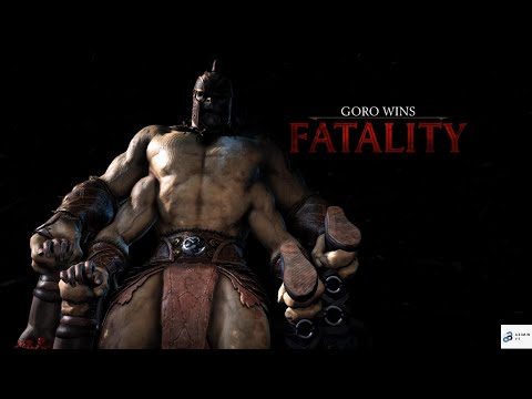 Mortal Kombat X Goro Ultimate Fatality Compilation (MKX) - All Fatalities 1080p HD