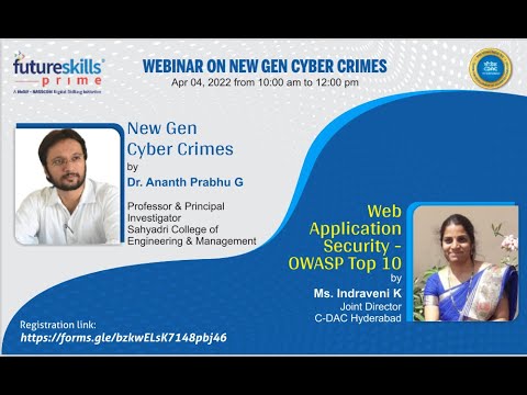 Webinar on New Gen Cyber Crimes