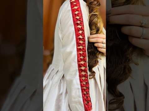 LATEST SLEEVE SHIRT DESIGN #fashion #sleevesdesign