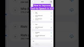 Improving Text to speech voice in iOS #iostips #iostutorial #texttospeech
