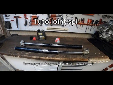 Changement joint spi de fourche (Tuto mécanique)