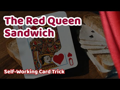 Queen Sandwich Card Trick