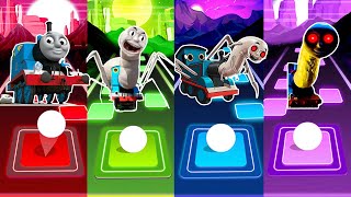 💥💥💥 THOMAS THE TRAIN 🆚 EVIL THOMAS TRAIN 🆚 SPIDER THOMAS 🆚 THOMAS TRAIN EXE ❗ Tiles Hop Edm Rush