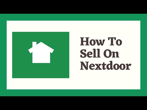 How to Sell on Nextdoor