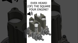 #squarefour #engine #shorts #engineering #ariel #motorcycle #d4a #driving4answers #horsepower