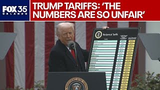 Trump tariffs announcement: Reciprocal tariffs on foreign countries