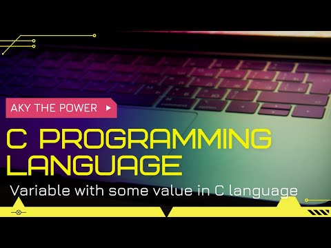 Variable in c language with value assigned to it 👨‍💻👨‍💻#variable #code #programming #mathematics ...