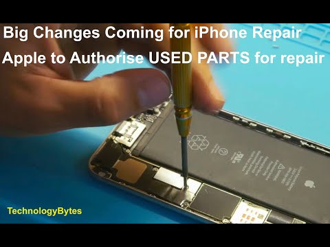 Apple's Green Initiative  Embracing Used Parts