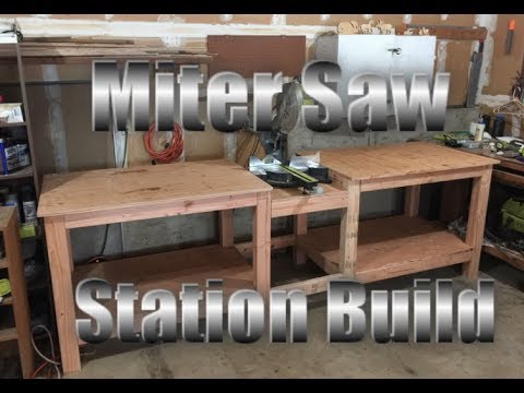 Miter Saw Station Build Pt 1