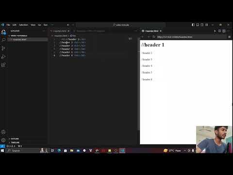 Header in HTML | web development #1 | by Aman Jangid