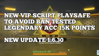 CODM NEW VIP SCRIPT PLAYSAFE GLOBAL/GARENA NEW UPDATE 1.6.30💯