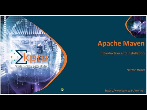 1. Maven Overview and Installation