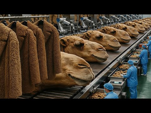 “Inside a Camel Leather Cricket Gloves Factory | ASMR Production & Crafting Luxury Gloves 4K”